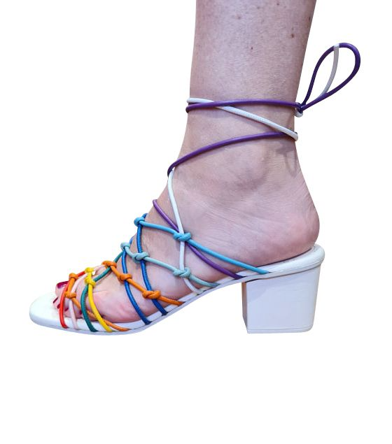 Chloe rainbow sandals 2025