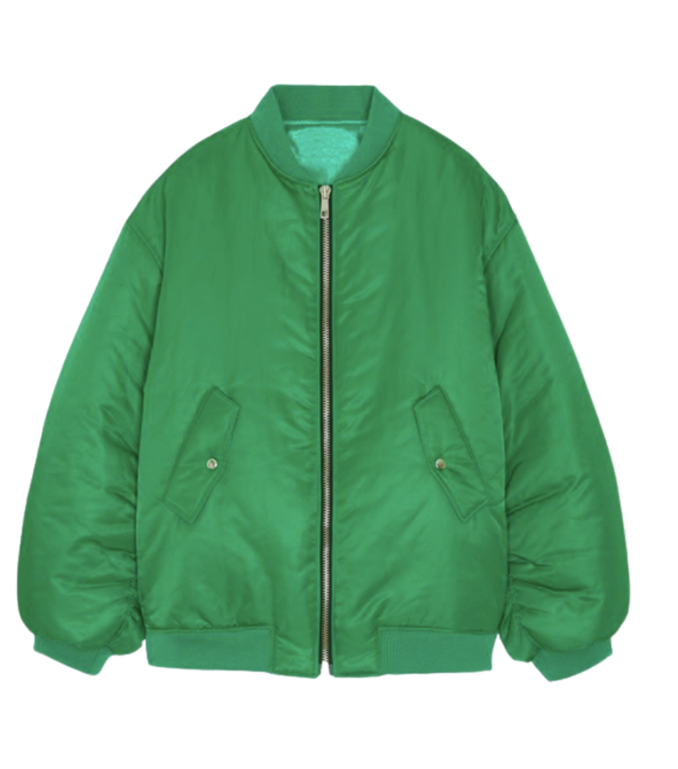 お値下げThe frankie shop Astra Bomber Jacket