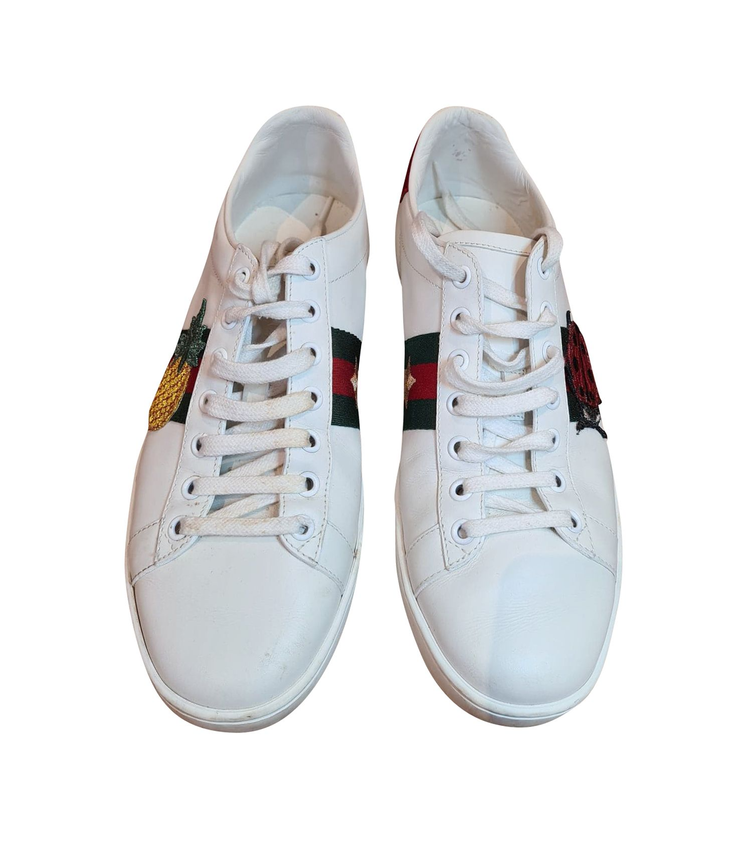 Gucci Ace Pineapple and ladybug sneaker Gucci Rent clothes Australia Sell Buy Preloved Fashion Mills York