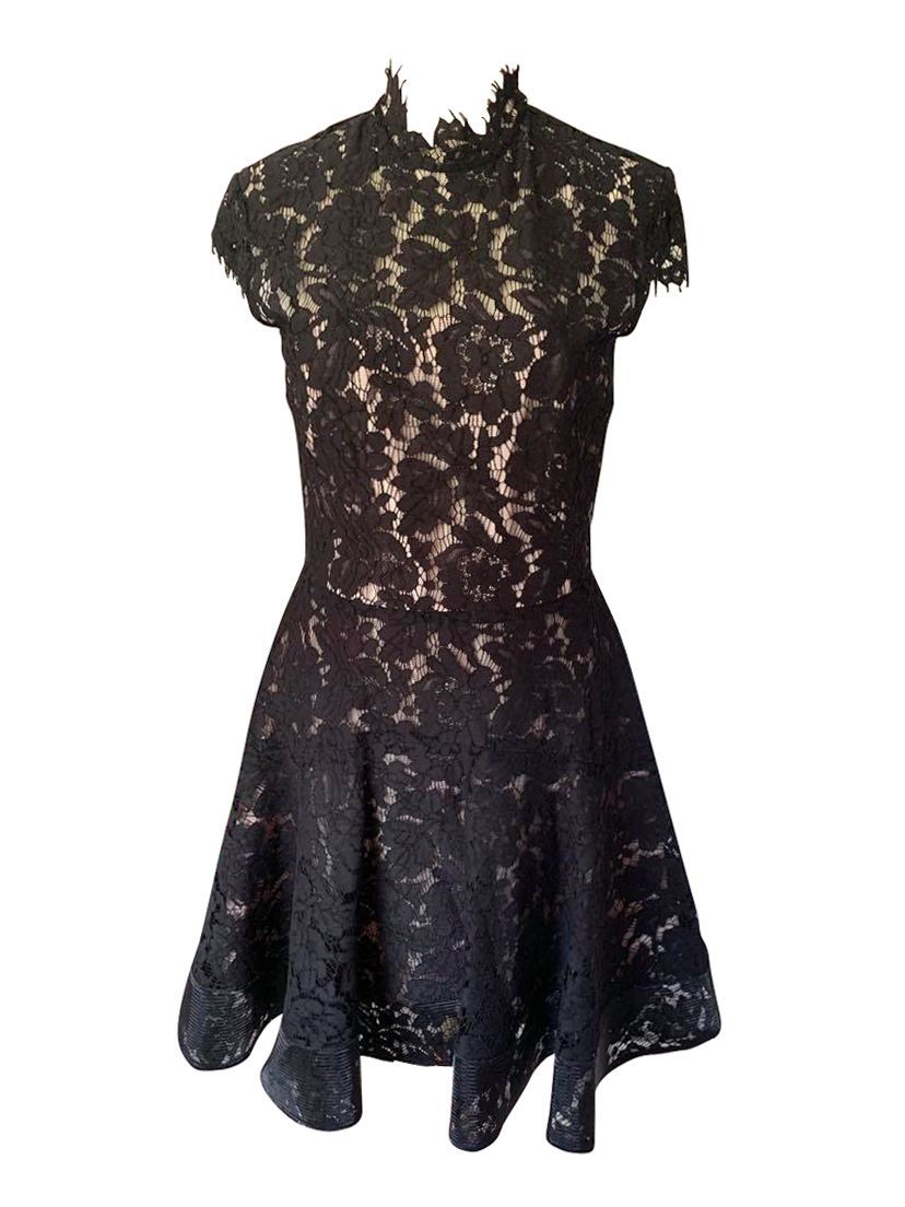 Alex Perry black lace dress Alex Perry Rent clothes Australia Sell Buy Preloved Fashion Mills York